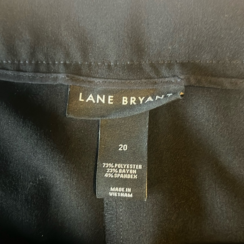 Black ankle pants w/pockets, worn 3x